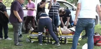 Porsuk Çayı'nda iki genç suya düştü, biri kalp masajıyla hayata döndü