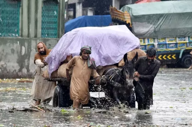 Hindistan ve Pakistan'da Muson Yağmurları Hayatı Olumsuz Etkiledi