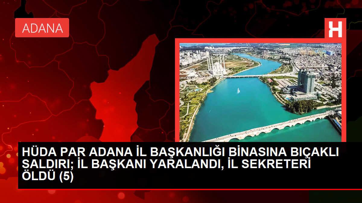 Adana'da HÜDA PAR İl Başkanlığına yapılan saldırıda ölen ve yaralananların görüntüleri ortaya çıktı
