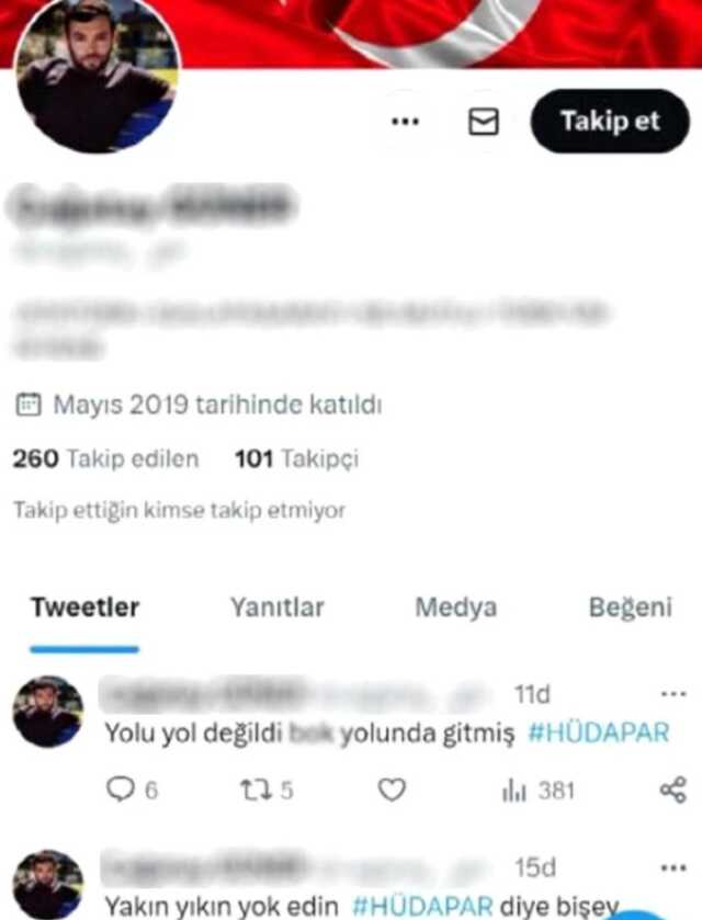 HÜDA PAR Adana İl Başkanlığı'na saldırıyla ilgili sosyal medya paylaşımlarına gözaltı