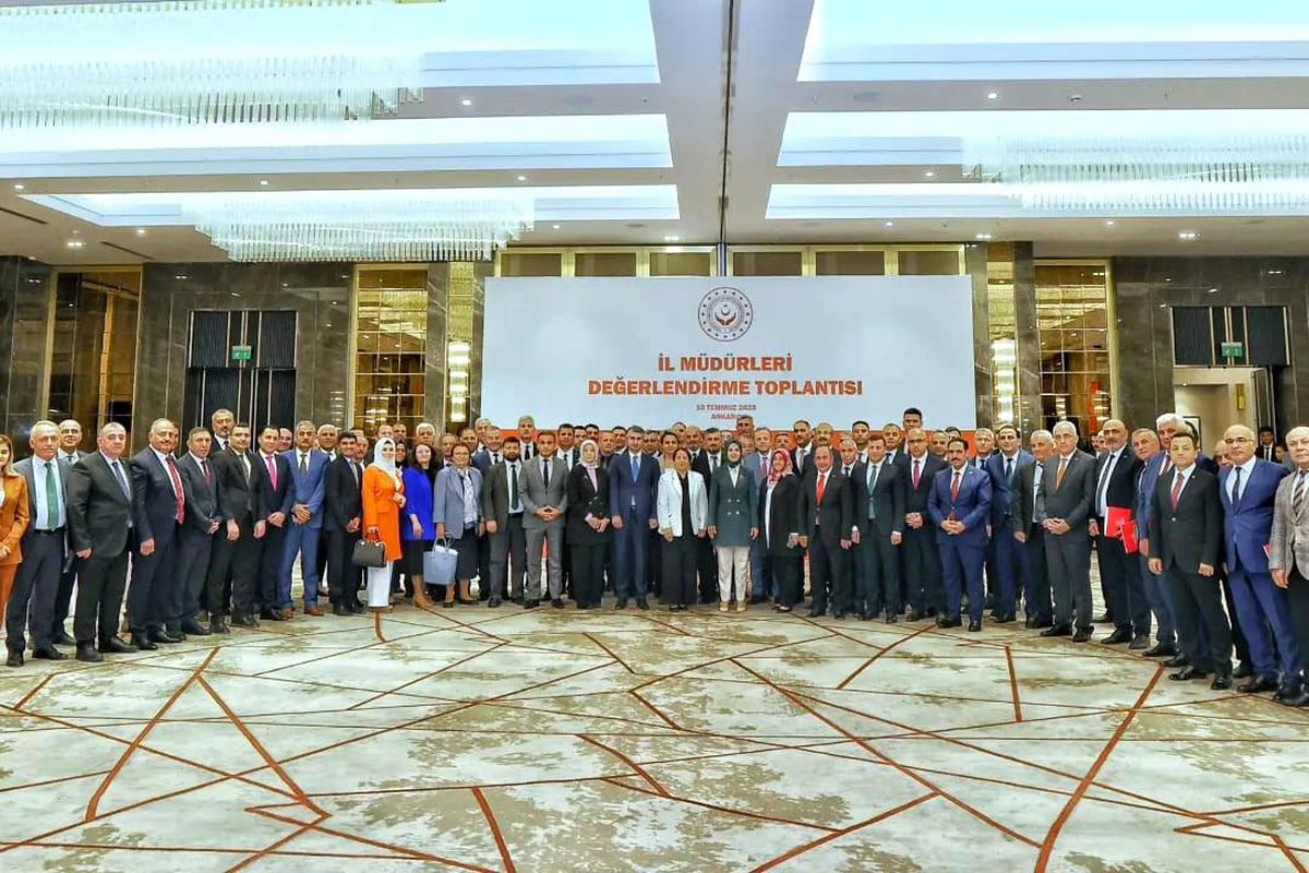 Aile ve Sosyal Hizmetler Bakanlığı İl Müdürleri Toplantısında Bilecik İl Müdürü İlkay Türkoğlu da yer aldı