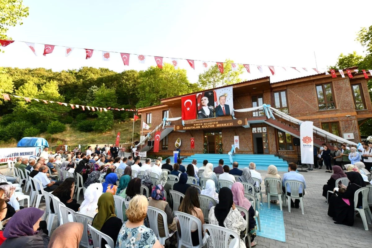 Karesi Belediyesi Armutalan Kültür Merkezi Açıldı