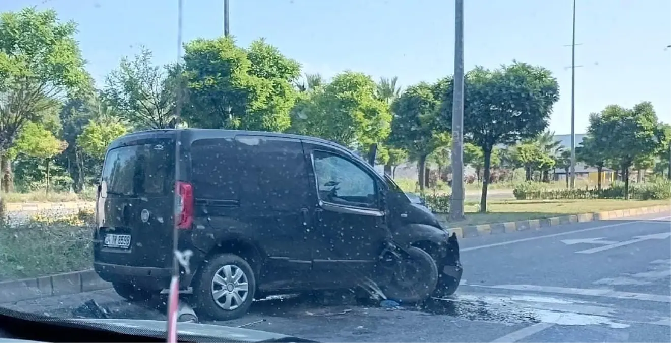 Zonguldak\'ın Ereğli ilçesinde trafik kazası: 1 yaralı