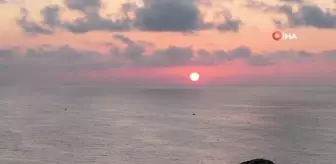 Şile Kalesi'nde Günbatımı