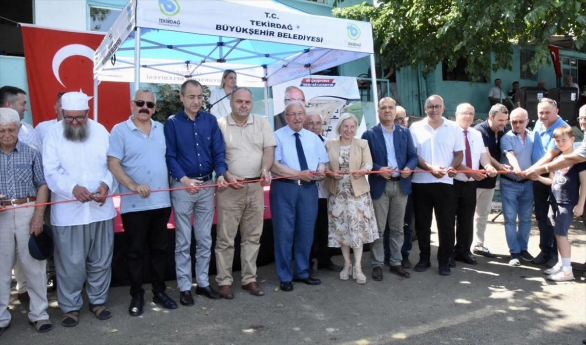 Tekirdağ Büyükşehir Belediyesi Yağcı Mahallesi Bağlantı Yolunu Hizmete Açtı