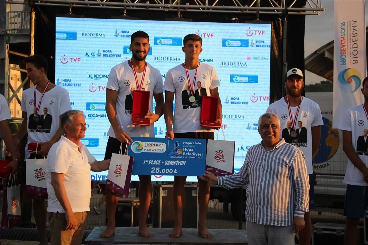 TVF Pro Beach Tour Hopa Etabı Sonuçlandı