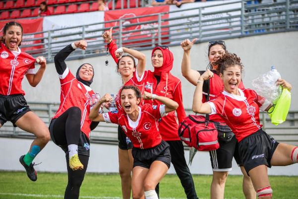 U18 Ragbi Kadın Milli Takımı Avrupa Trophy Ligi\'nde üçüncü oldu