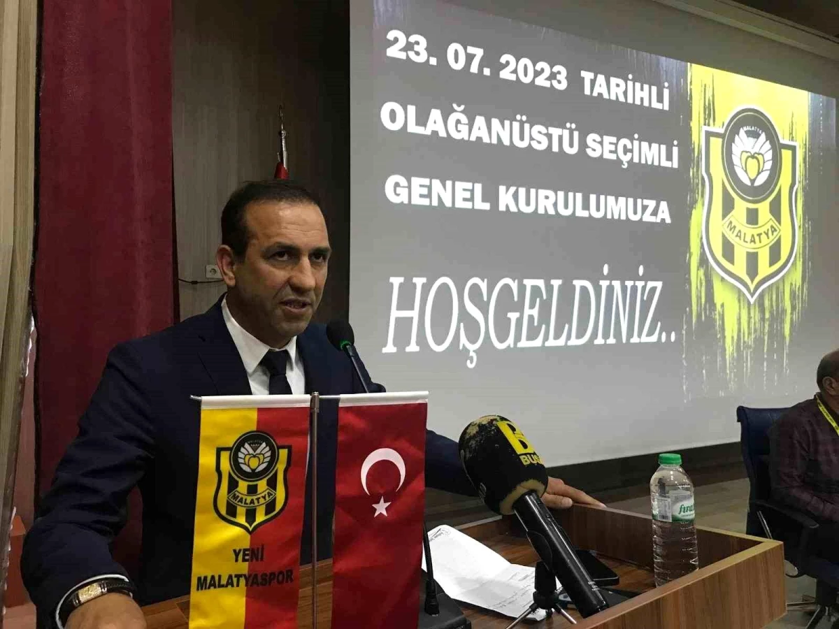 Yeni Malatyaspor\'da Adil Gevrek yeniden başkan seçildi