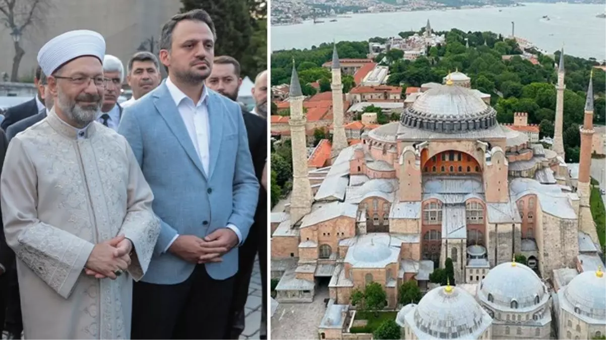 Ayasofya Camii\'nin 86. Yıl Dönümünde Vatandaşlar Camiye Akın Etti