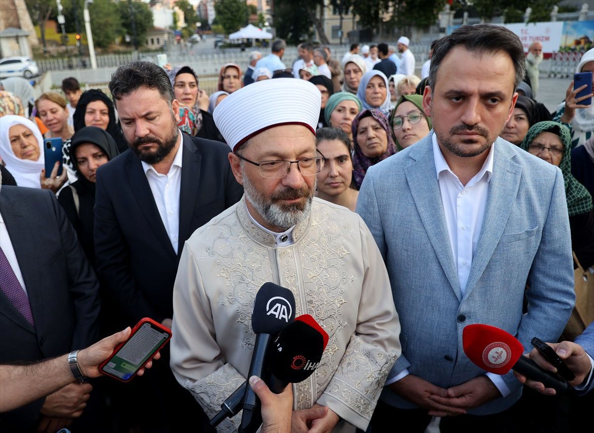 Ayasofya-i Kebir Cami-i Şerifi\'nin yeniden ibadete açılmasının 3. yıl dönümü kutlandı