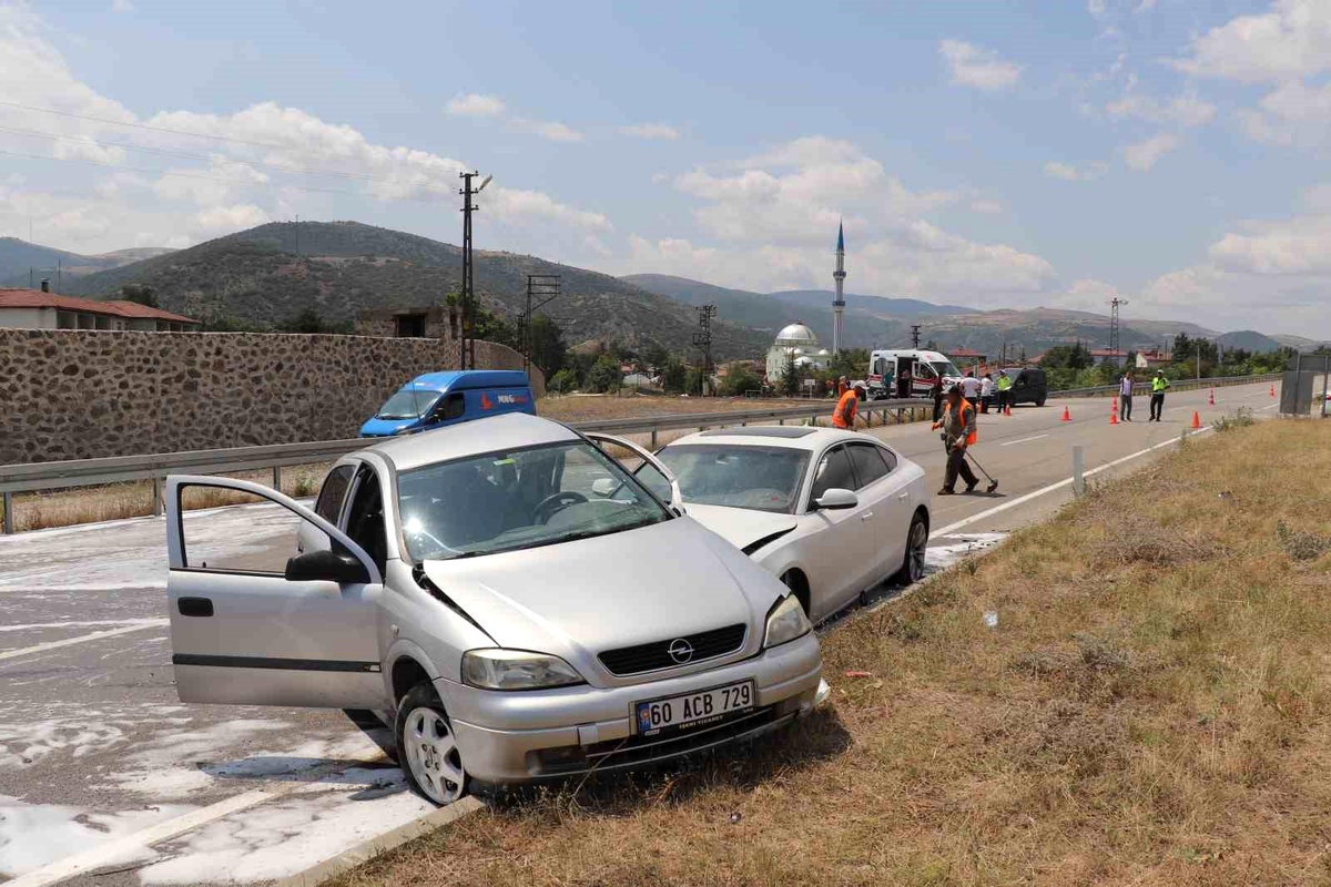 Tokat\'ta kaza: 1 ölü, 5 yaralı