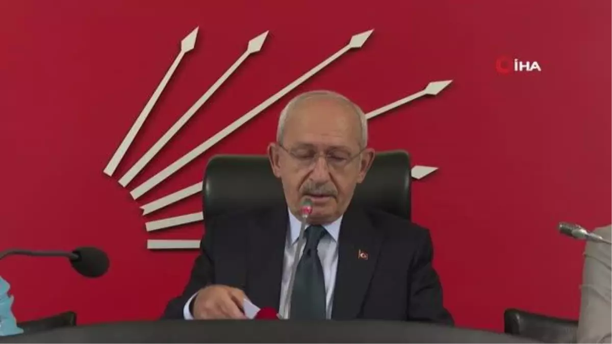 CHP Parti Meclisi, Kılıçdaroğlu başkanlığında toplandı