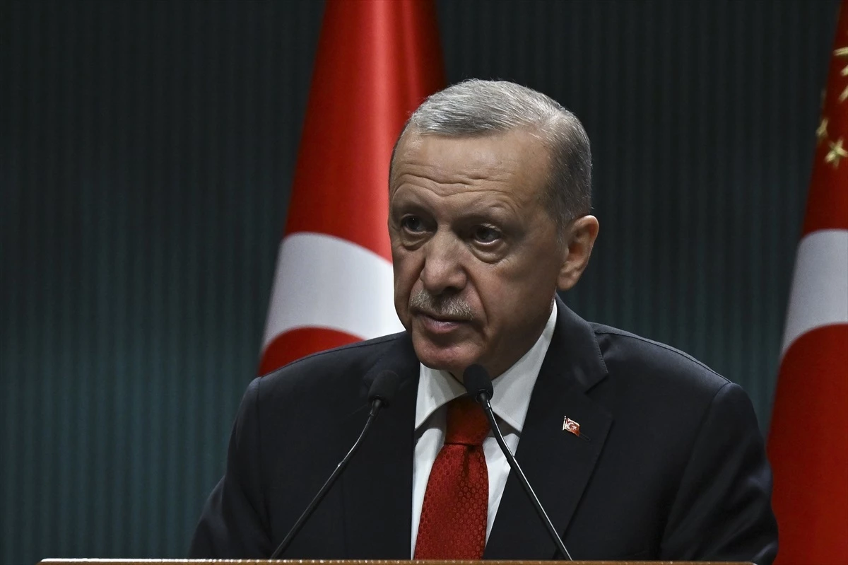 Cumhurbaşkanı Erdoğan, Kabine Toplantısı\'nın ardından millete seslendi: (1)