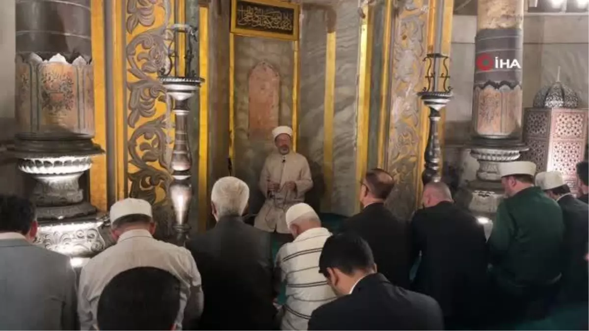 Diyanet İşleri Başkanı Ali Erbaş: \'Ayasofya ruhunu taşıyan gençler yetiştirmeye devam edeceğiz\'