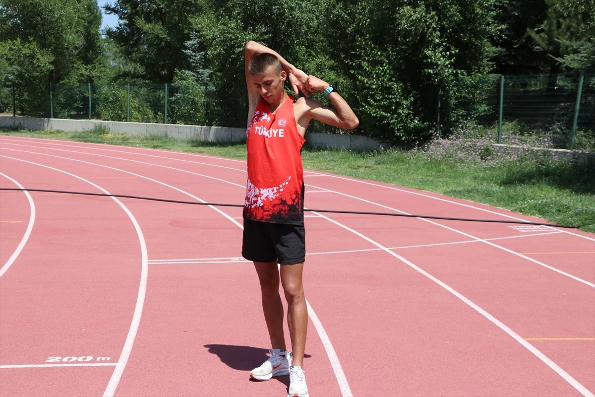 Erzurumlu Genç Atlet Ömer Faruk Bozdağ, Avrupa Şampiyonası\'na Hazırlanıyor