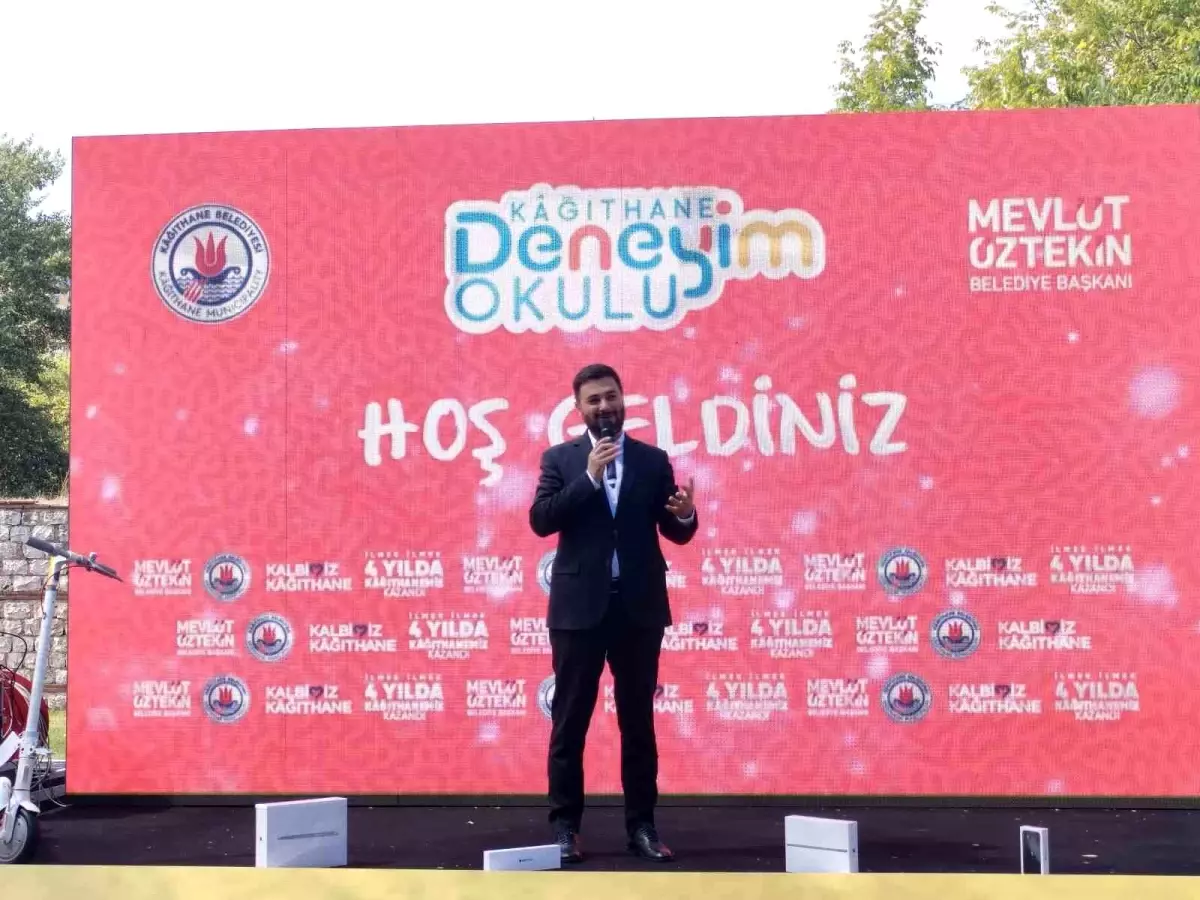 Kağıthane Belediyesi\'nin düzenlediği \'Kağıthane Deneyim Okulu\' projesi başladı