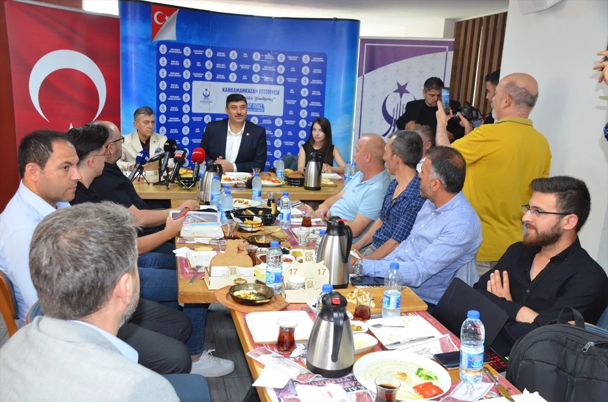 Kahramankazan Belediyesi, 24 Temmuz Gazeteciler ve Basın Bayramı\'nı kutladı