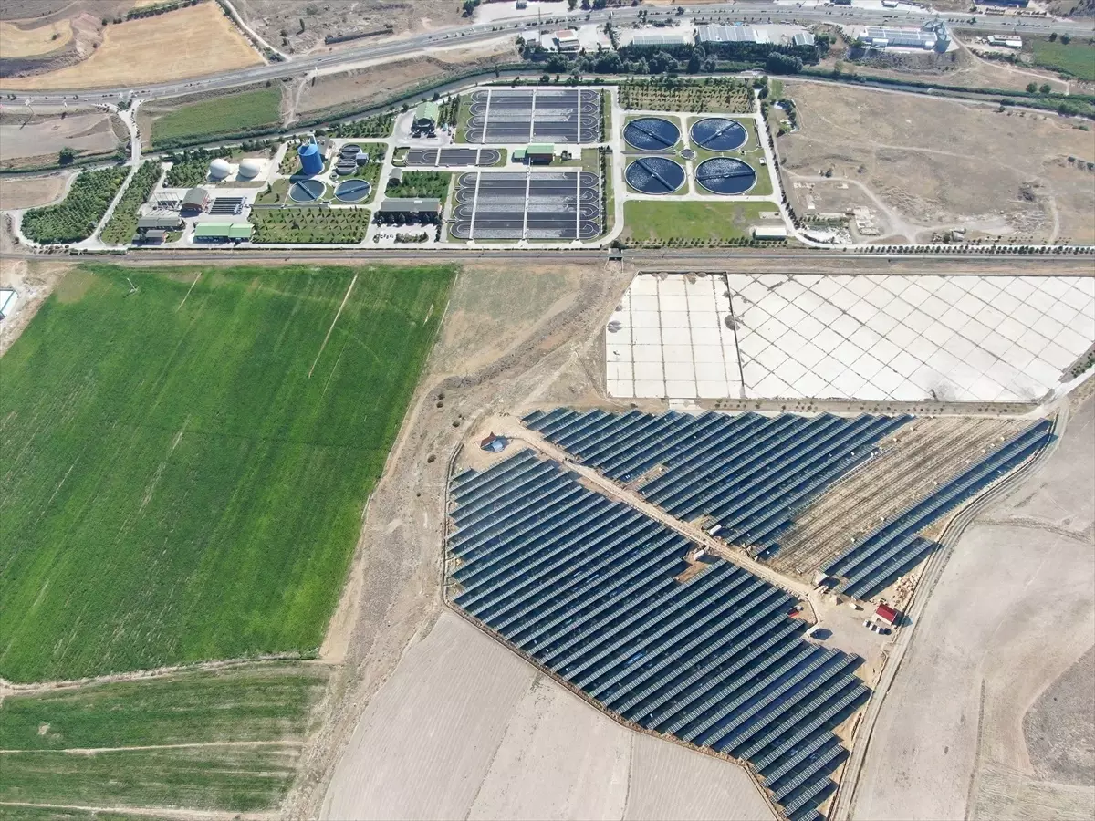 Kayseri\'de Biyolojik Atık Su Arıtma Tesisi 2022\'de 5 Milyon Kilovat Elektrik Üretti