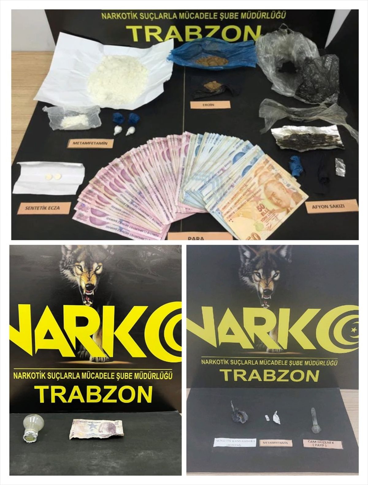 Trabzon\'da Uyuşturucu Operasyonunda 9 Kişi Gözaltına Alındı