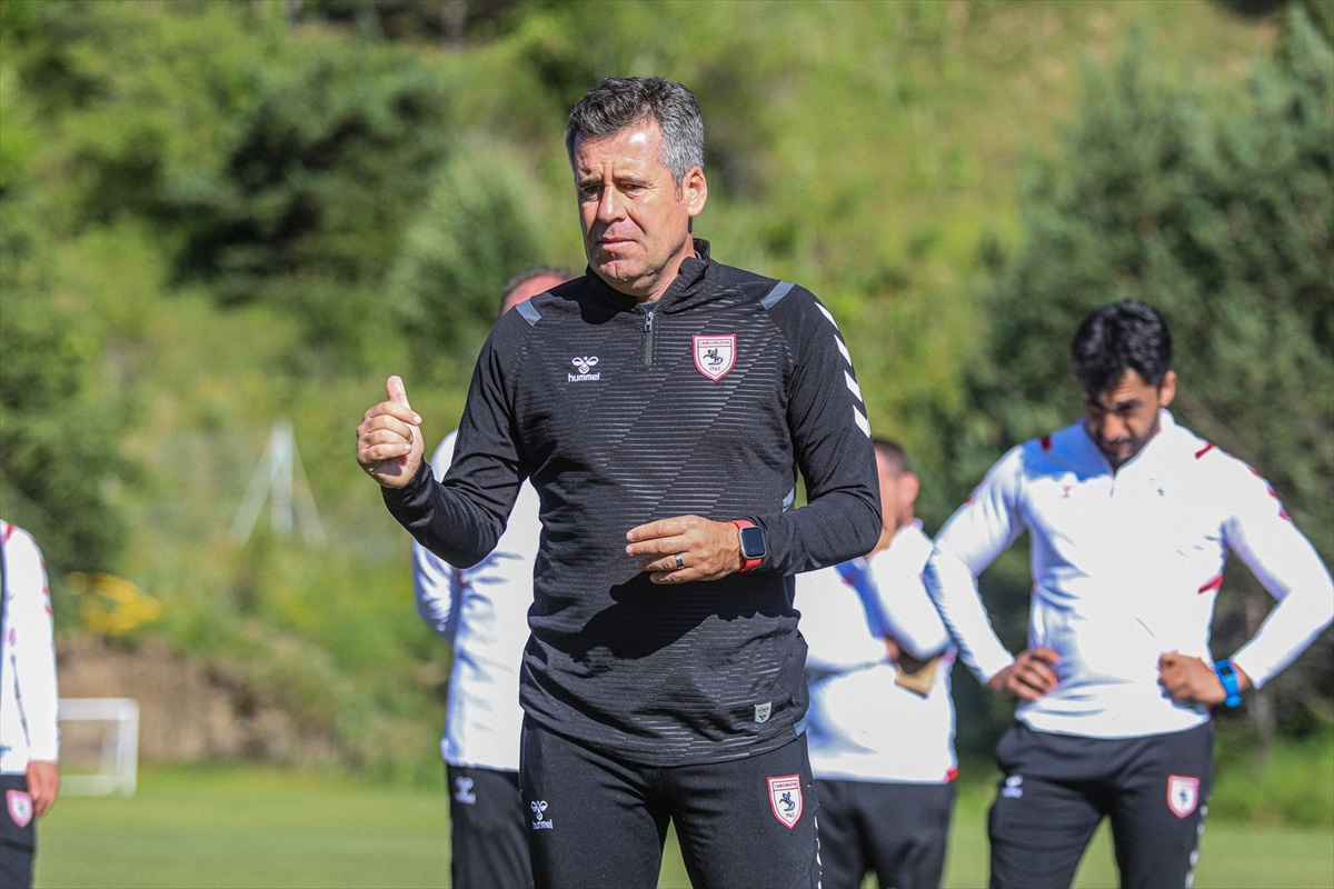 Yılport Samsunspor, Bolu\'da antrenmanlarını sürdürdü