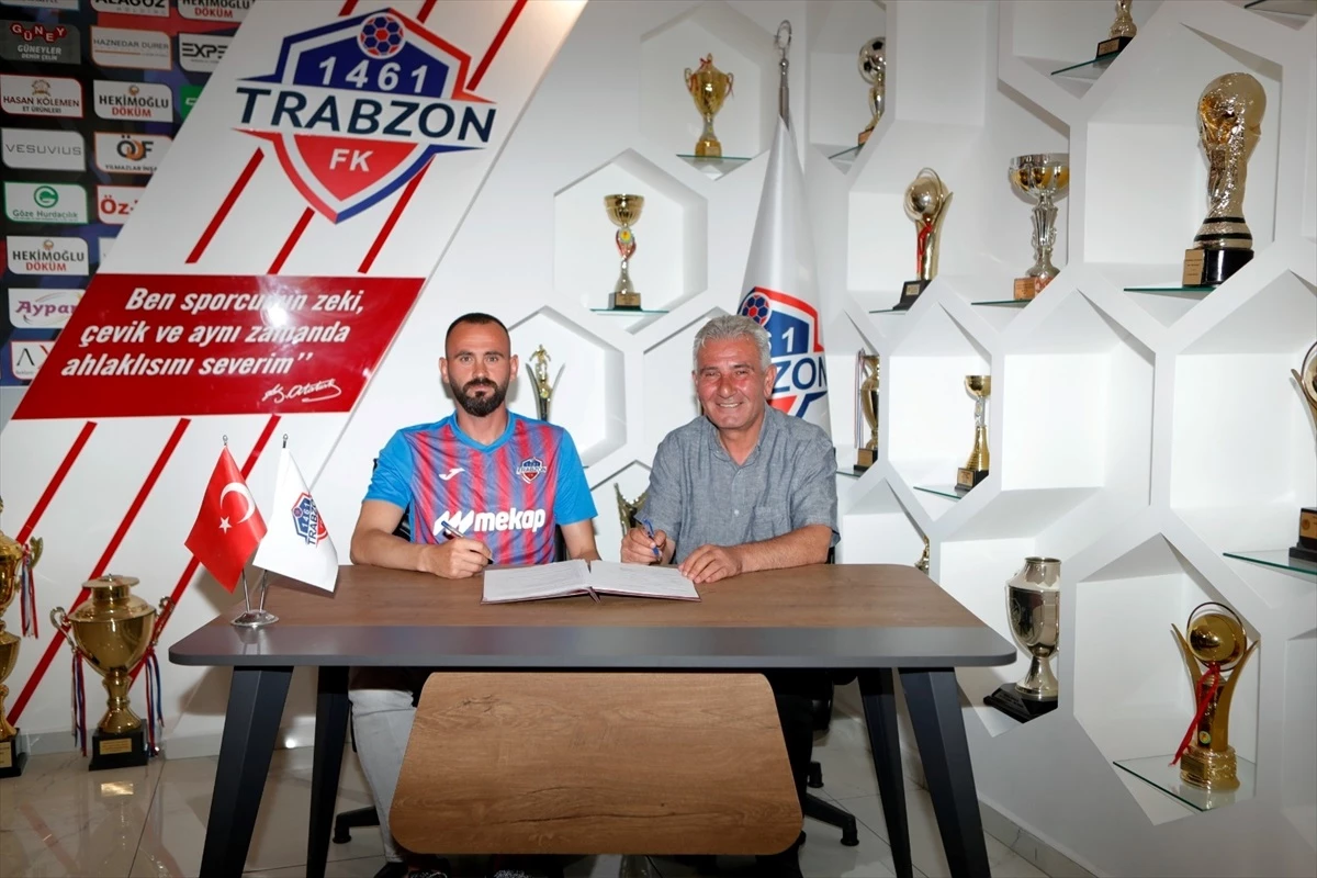 1461 Trabzon FK, Tarık Tekdal ile sözleşme imzaladı
