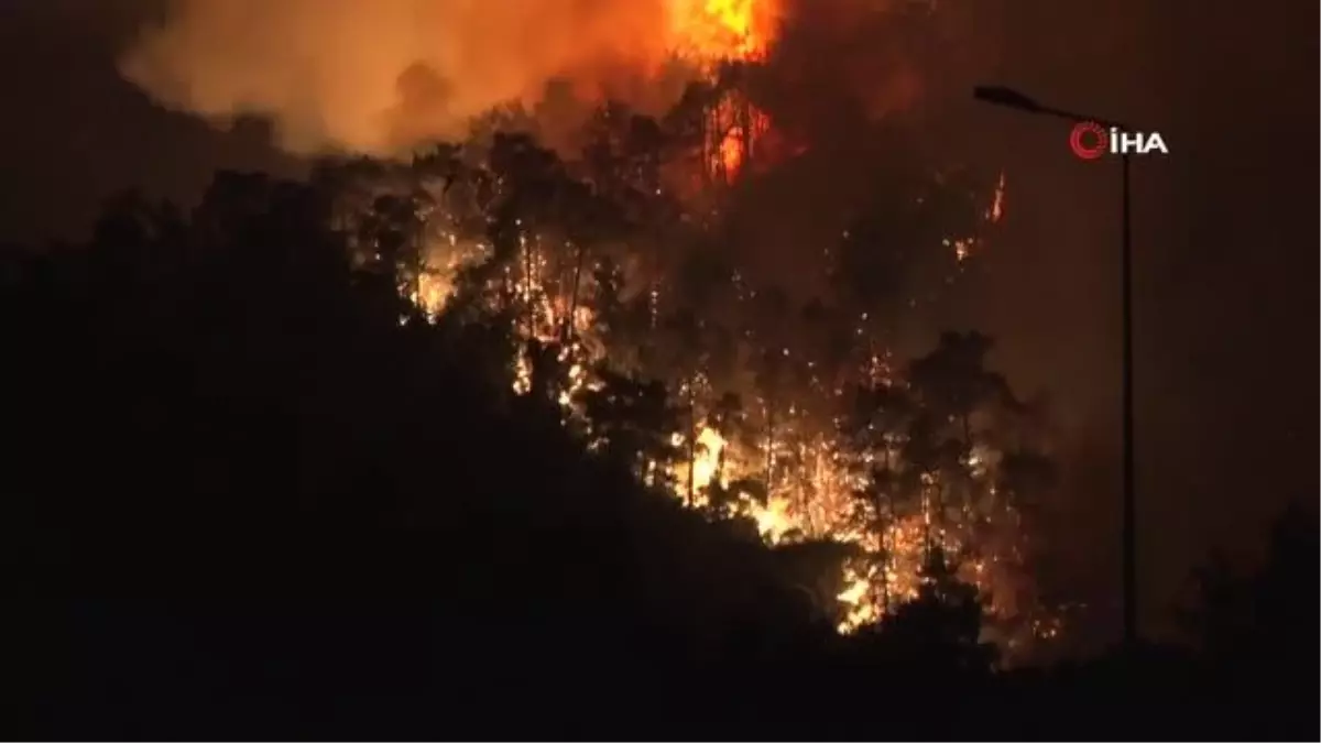 Antalya'da orman yangını