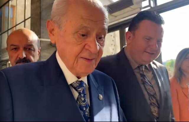 Bahçeli, Özgür Özel'in konuşmasını değerlendirdi