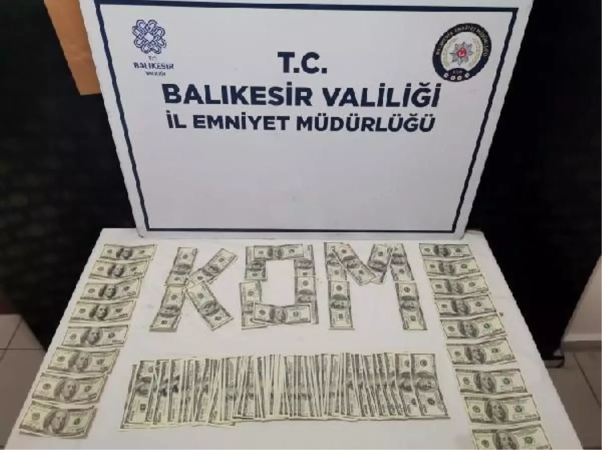 Bandırma'da Sahte Döviz Operasyonu: 2 Şüpheli Yakalandı