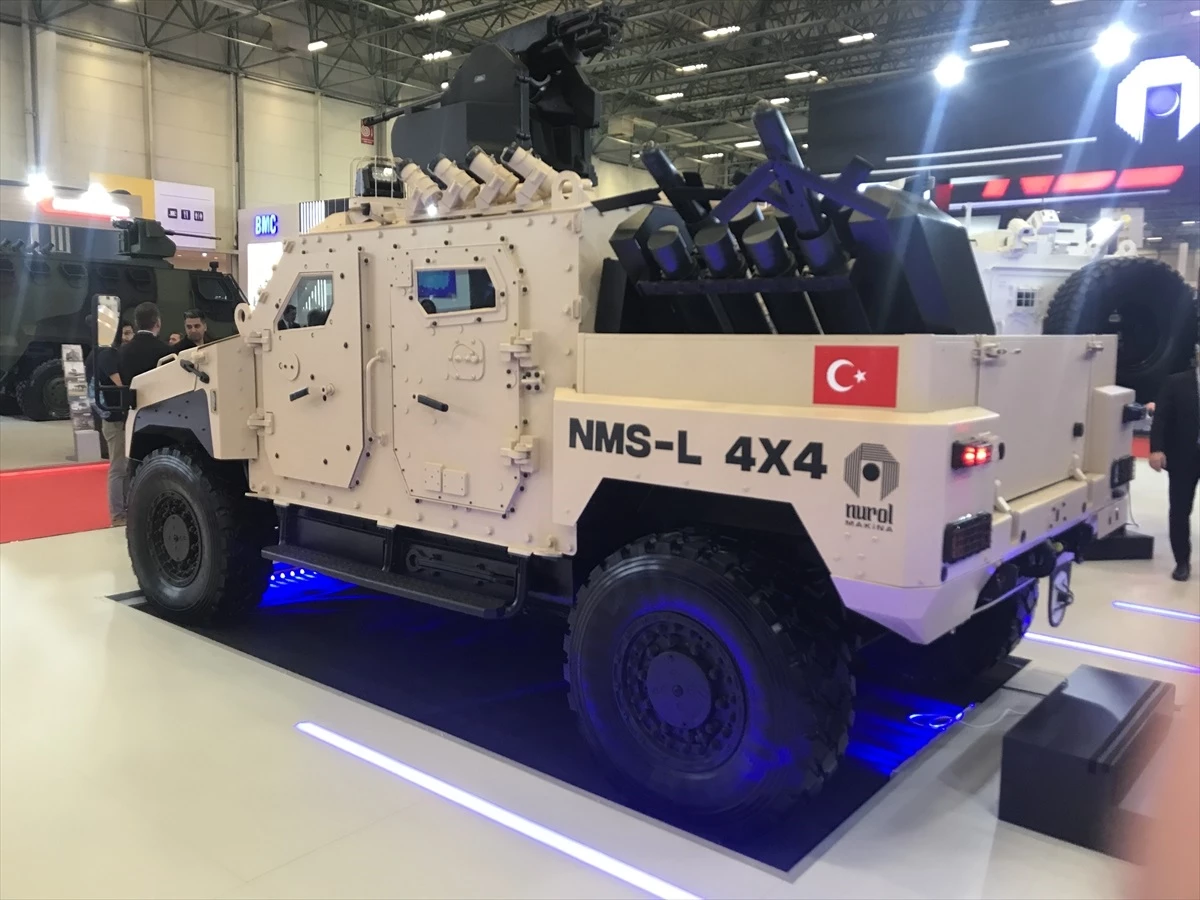 Türk Savunma Sanayisi NMS Light Zırhlı Aracını Tanıttı