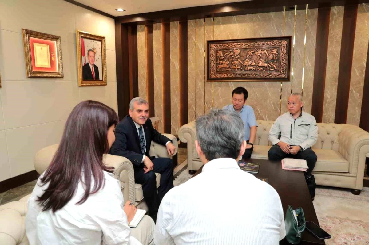 Japonya Uluslararası İşbirliği Ajansı (JICA) Şanlıurfa Büyükşehir Belediye Başkanı Zeynel Abidin Beyazgül\'ü ziyaret etti