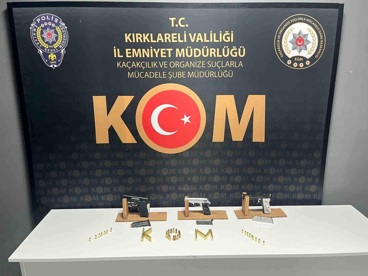 Kırklareli'de Organize Suç Örgütüne Operasyon: 4 Gözaltı