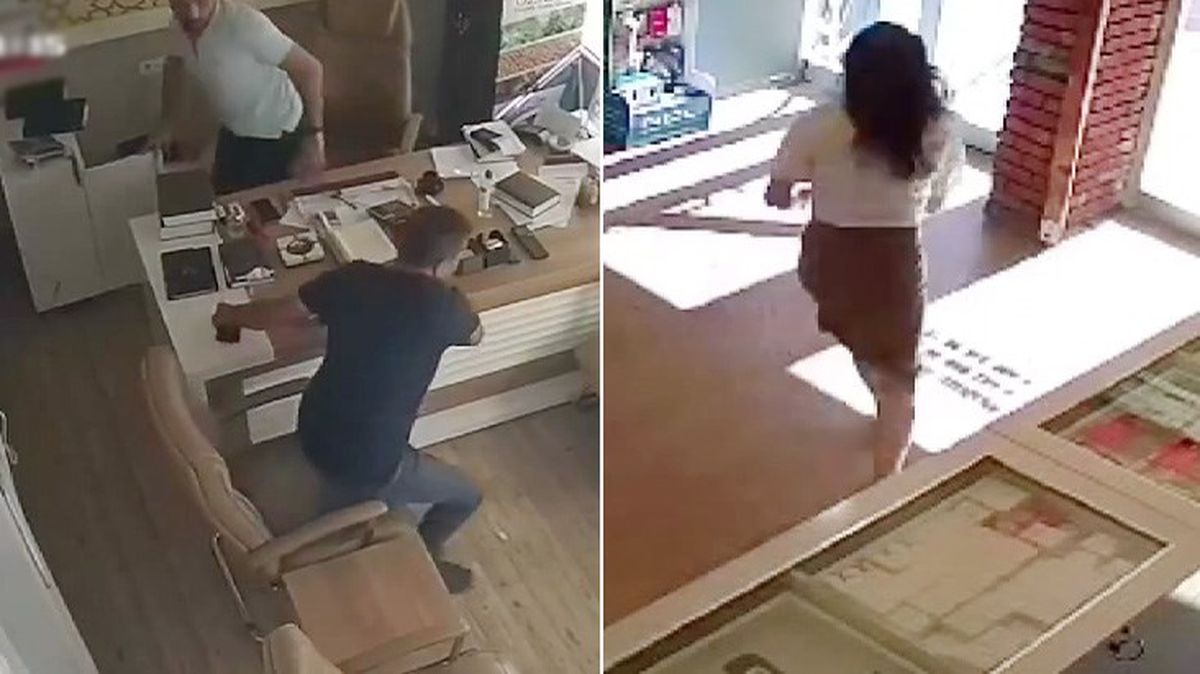 Adana'daki 5.5 büyüklüğündeki deprem anları kamerada