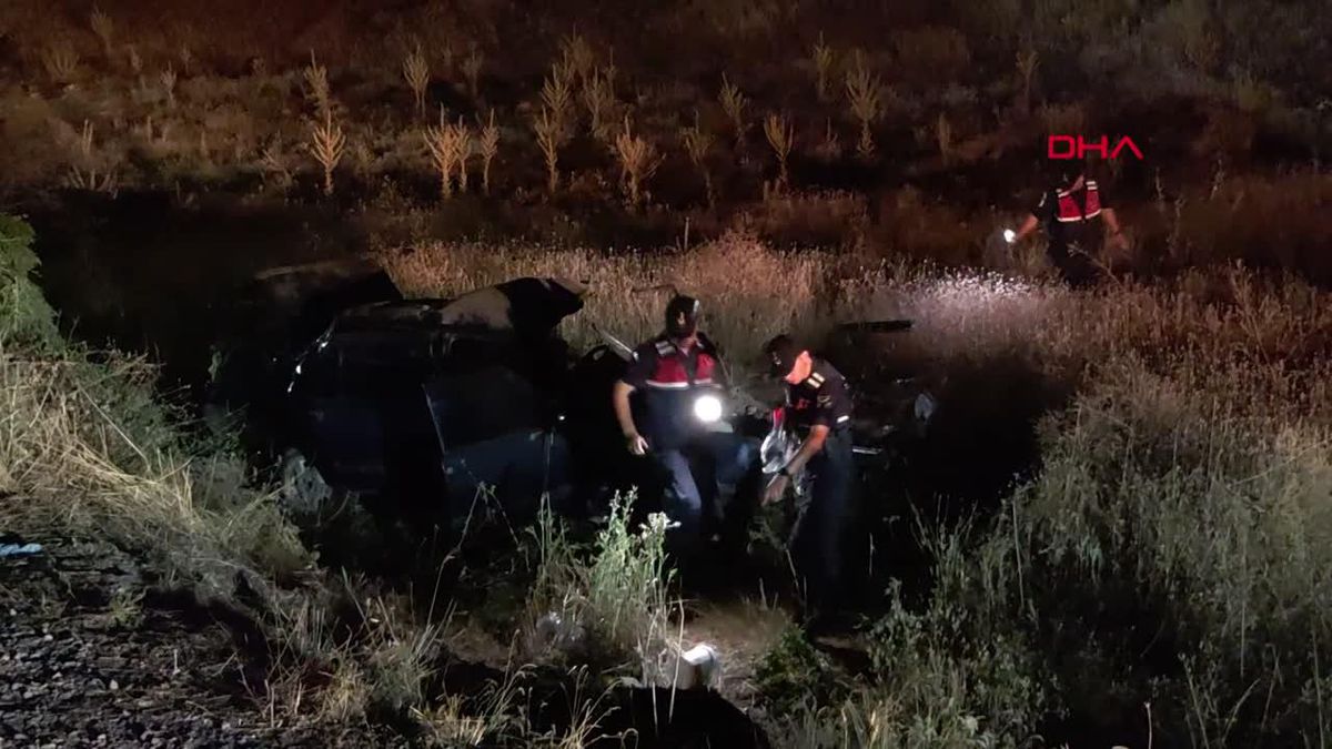 Akçadağ\'da korkunç kaza: 1 ölü, 6 yaralı