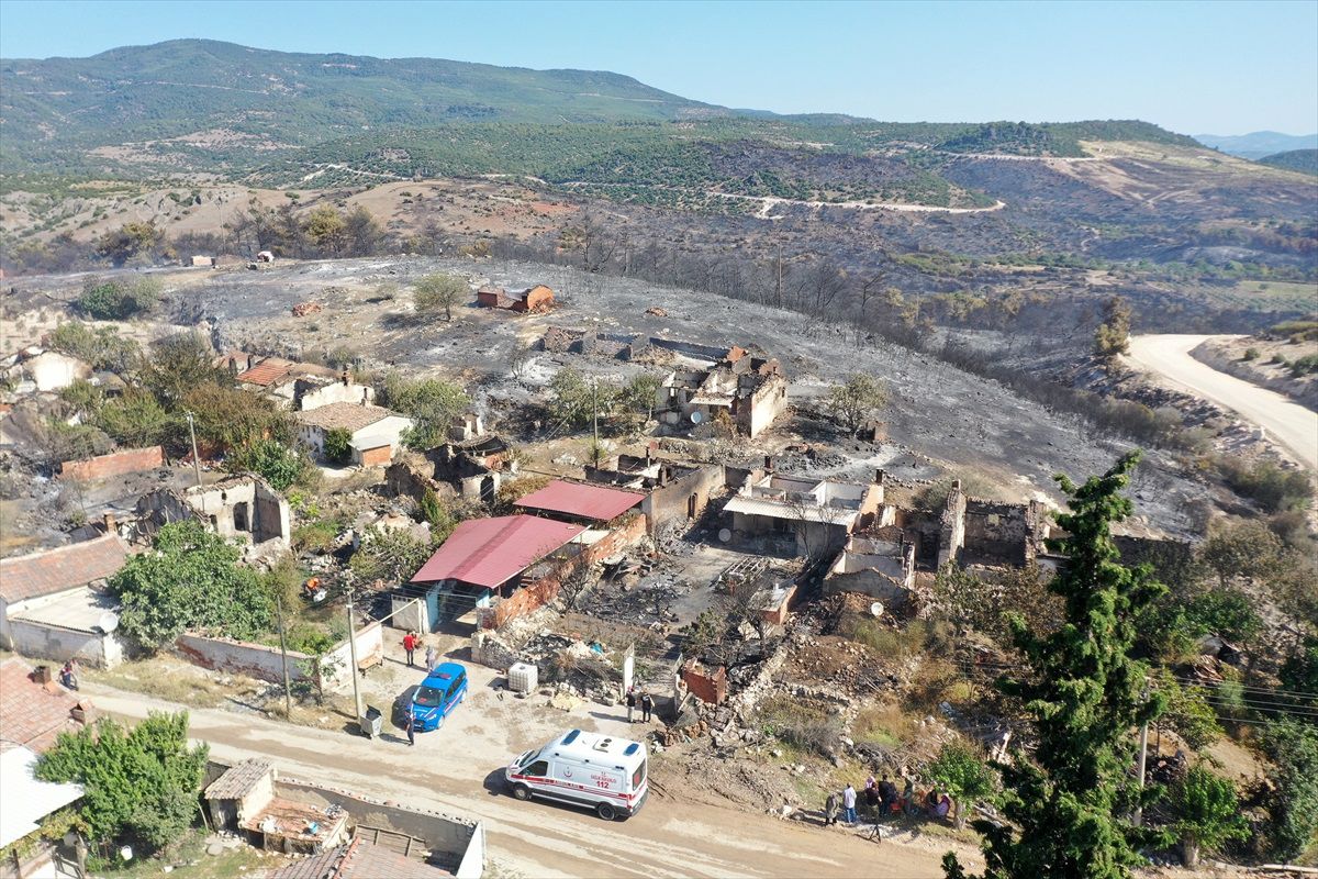 Manisa\'da başlayan orman yangını kontrol altına alındı