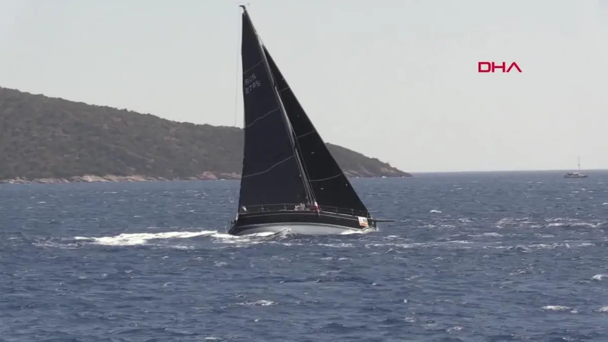 Cumhurbaşkanlığı Yat Yarışı Bodrum\'dan start aldı