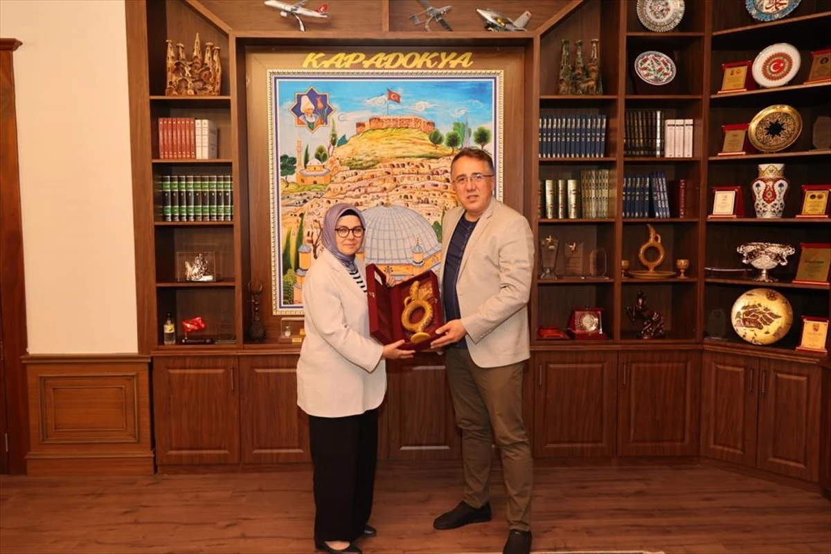 AK Parti Milletvekili Ayşe Böhürler, Nevşehir ve Ürgüp Belediye Başkanlarını ziyaret etti