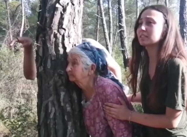 Akbelen'e maden sahası yaptırmamak için direniyorlar! Ağaca sarılan Zehra Nine sembol oldu Akbelen'e maden sahası yaptırmamak için direniyorlar! Ağaca sarılan Zehra Nine sembol oldu