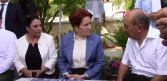 Meral Akşener, darbedilen İYİ Parti ilçe başkanını ziyaret etti