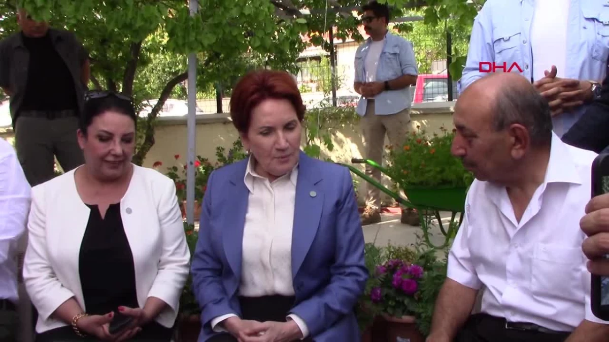Meral Akşener, darbedilen parti başkanını ziyaret etti