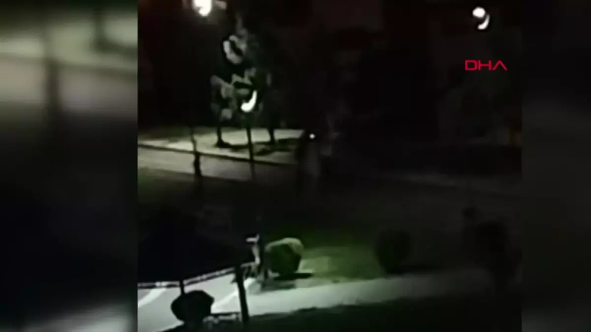Mamak\'ta Kadına Şiddet Anı Kamerada