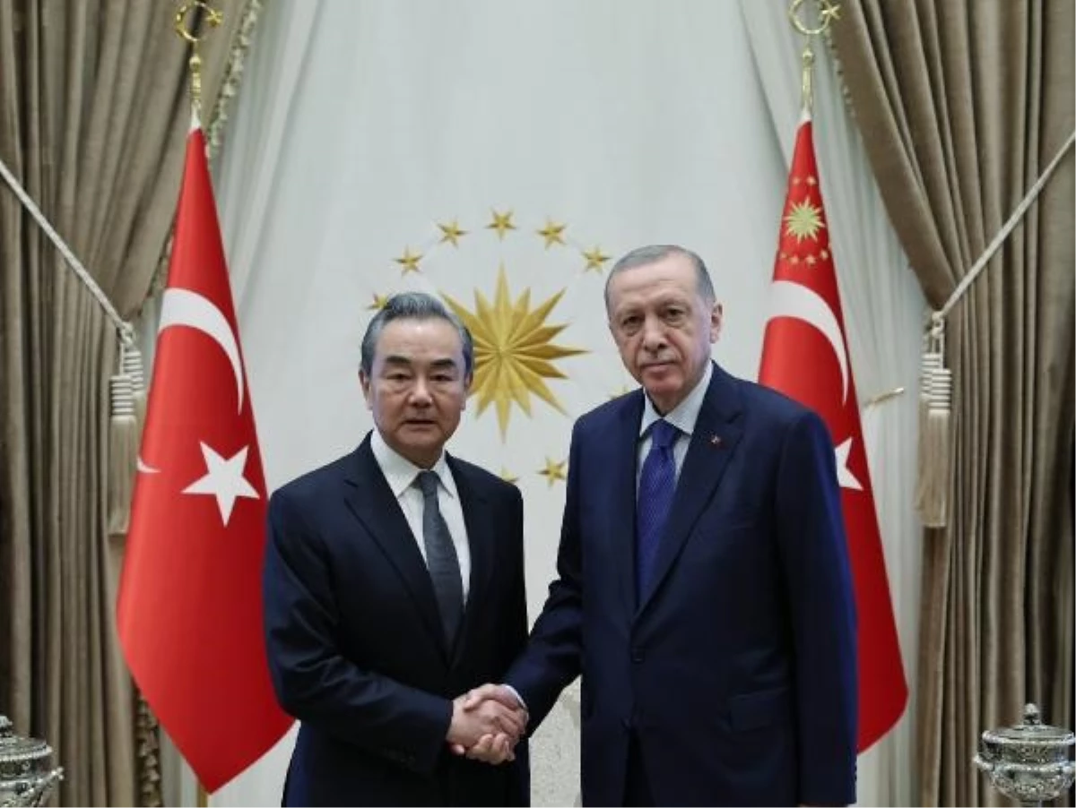 Cumhurbaşkanı Erdoğan, Çin Dışişleri Bakanı Wang Yi\'yi Kabul Etti