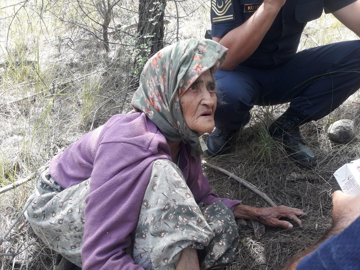 Denizli\'de Alzheimer hastası kayıp yaşlı kadın 28 saat sonra bulundu