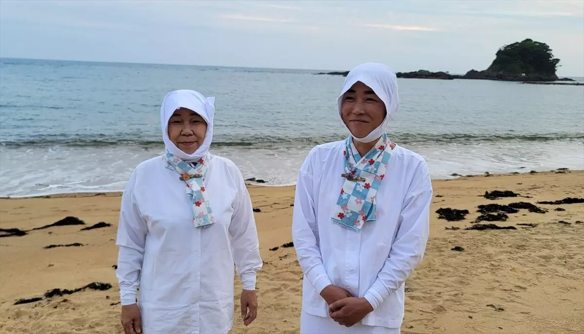 DOSYA HABER - Japonya\'da deniz mahsulünü sofraya taşıyan "ama" dalgıçları, mesleğin geleceğinden endişeli