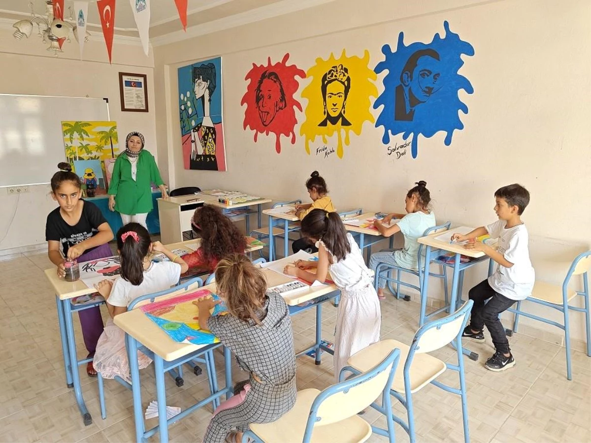Eyyübiye Belediyesi Gençlik Merkezinde Yaz Kurslarına Yoğun İlgi