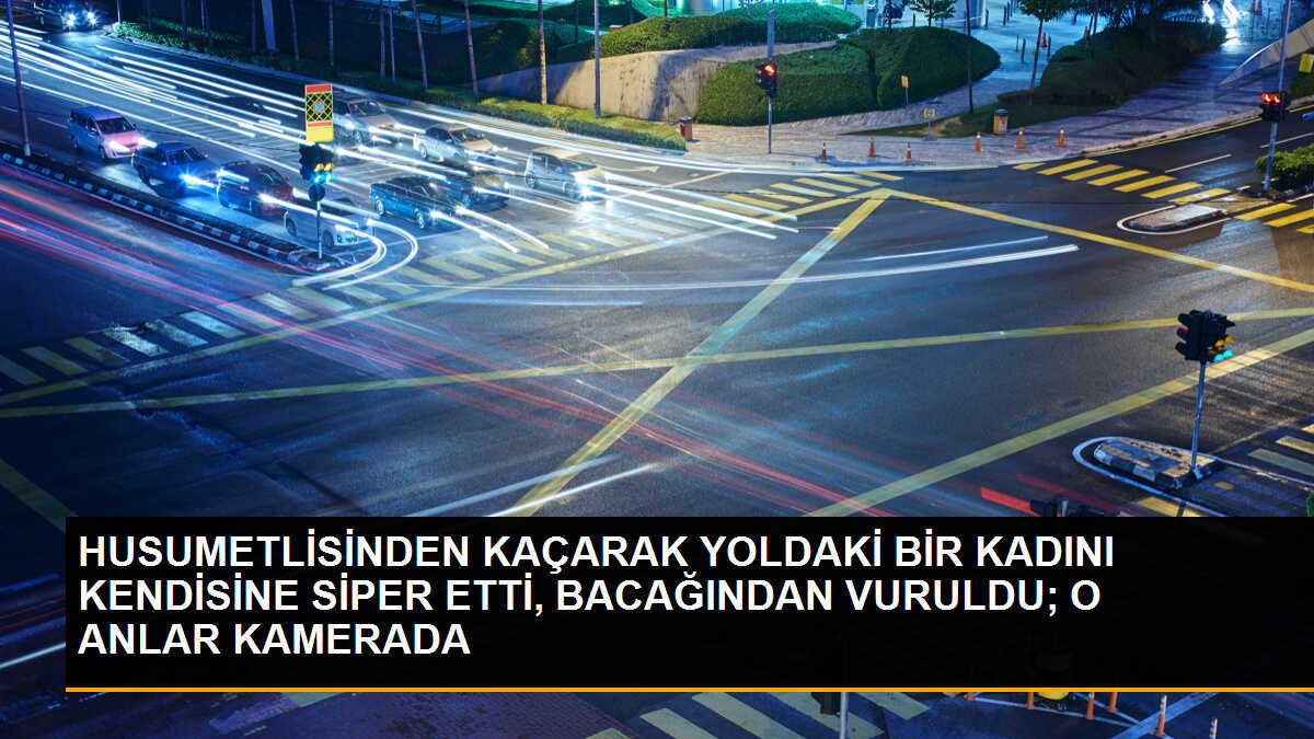 Tarsus\'ta Husumetli Adamı Tabancayla Kovaladı, Yoldaki Kadını Siper Etti