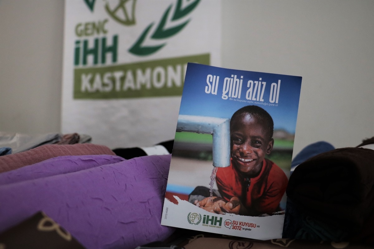 Kastamonu\'da Afrika\'da su kuyusu açmak için hayır çarşısı açıldı