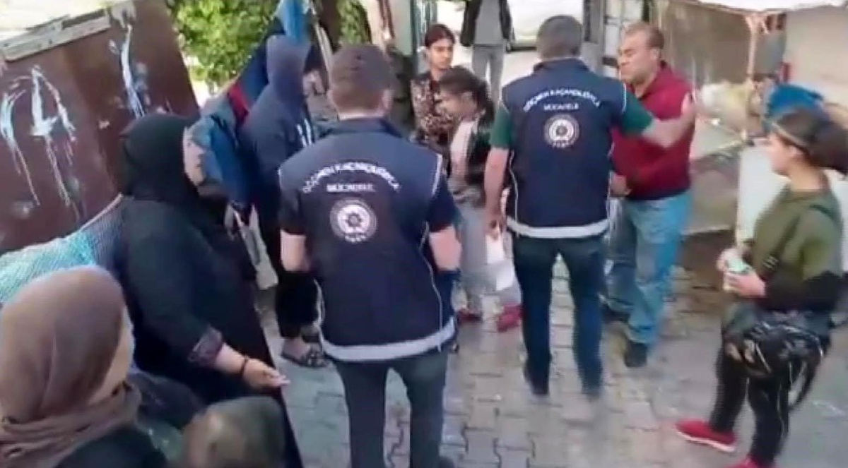 Kayseri\'de 15\'i çocuk 22 kaçak göçmen yakalandı
