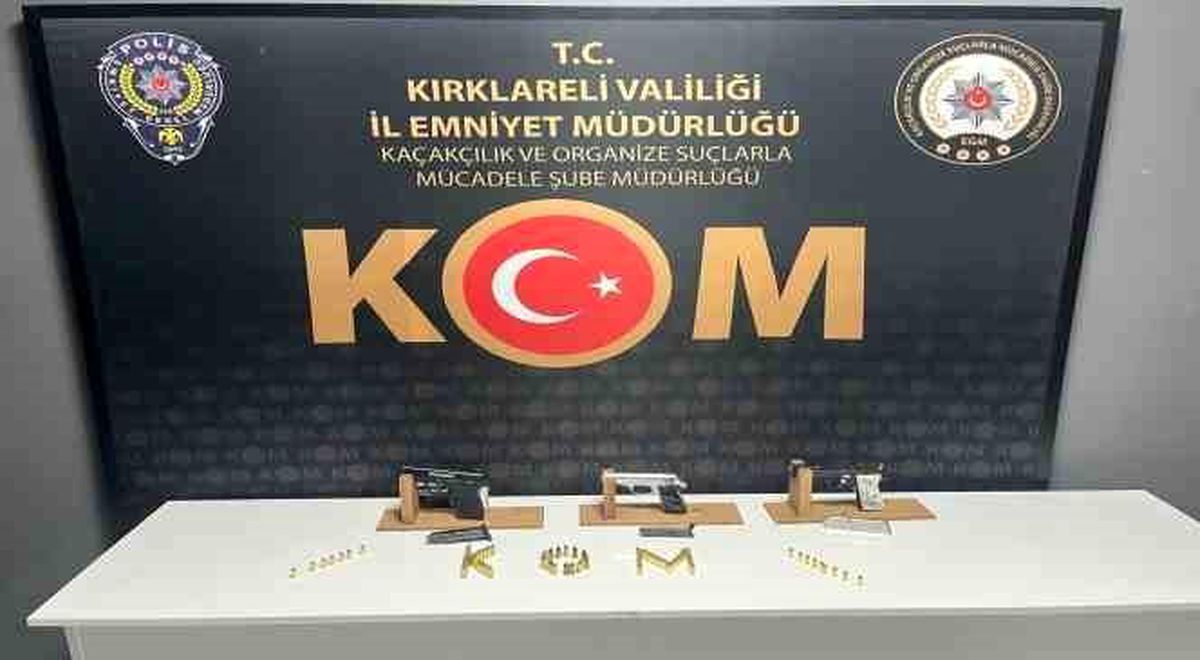 Kırklareli'nde Organize Suç Örgütüne Operasyon: 4 Gözaltı