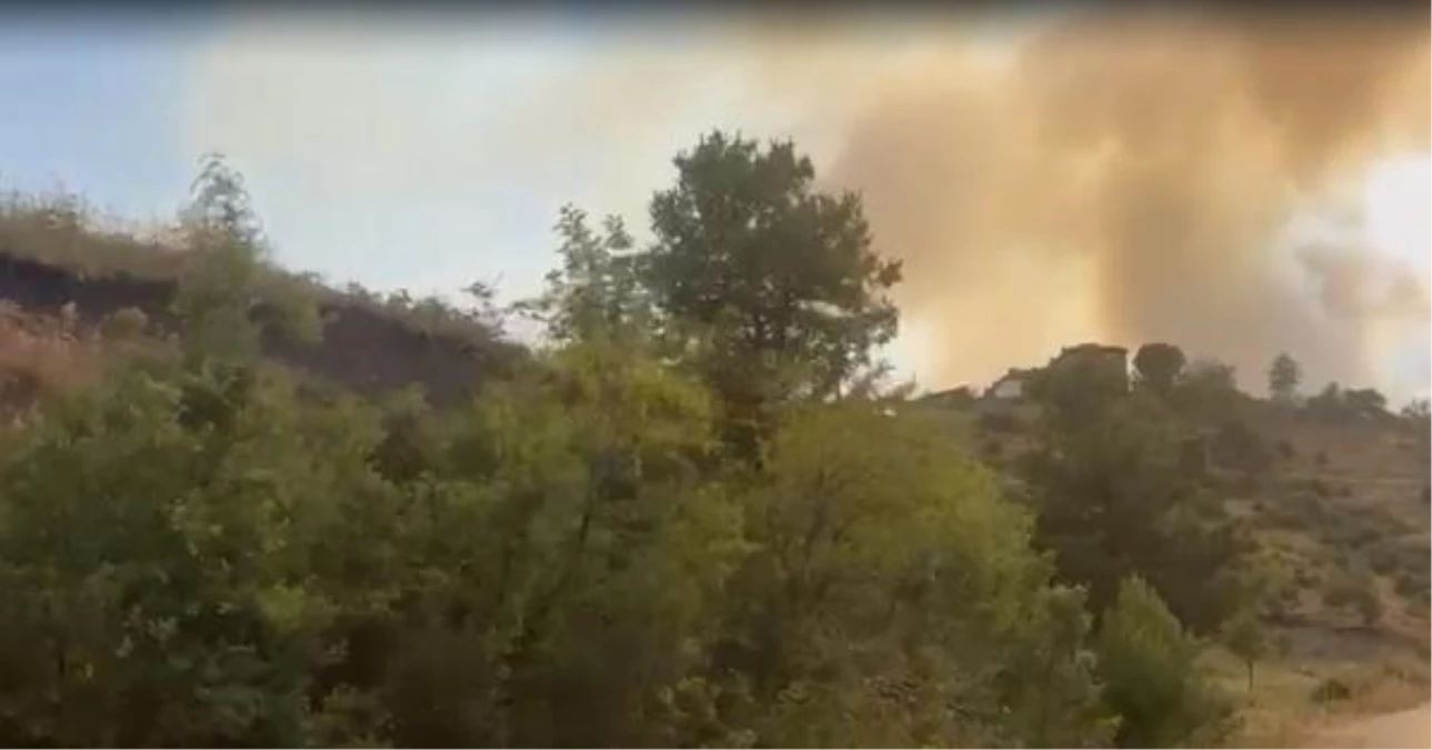 Kütahya\'da Orman Yangını: Köylerin Tahliyesi İçin Anons Yapıldı