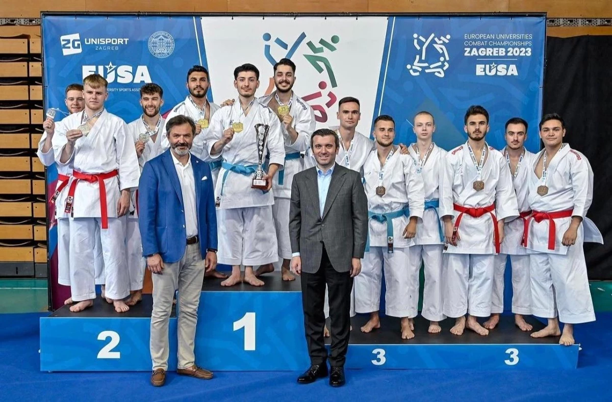 Manavgatlı Milli Sporcu Kutluhan Duran Avrupa Üniversiteler Dövüş Sporları Şampiyonası\'nda Altın Madalya Kazandı